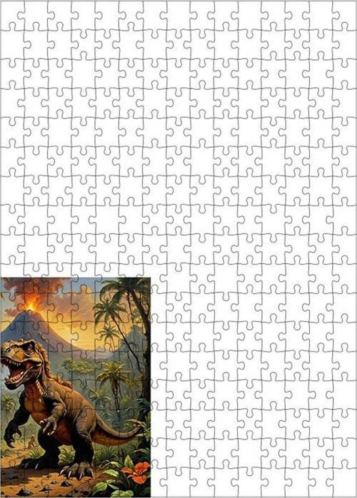 Ahşap Mdf Puzzle Yapboz x xxxxxxxx 255 Parça 35 x 50 cm