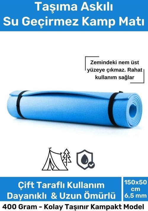 Taşıma Askılı Su Geçirmez Konforlu Kalın Rahat Çift Taraflı Kamp Zemin Çadır Uyku Matı Yer Minderi