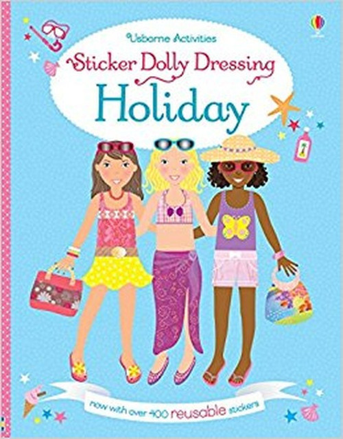 Sticker Dolly Dressing on Holiday