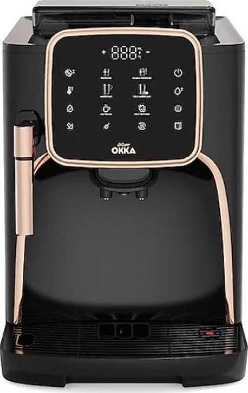 Okka Espresso Pro Tam Otomatik Espresso Makinesi - Bakır