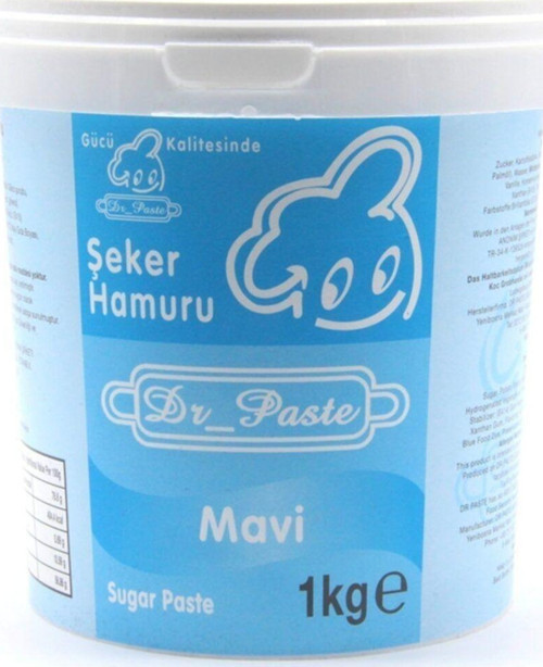 1 Kg Mavi Şeker Hamuru Jemce336