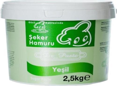 Şeker Hamuru 2,5 Kg - Yeşil