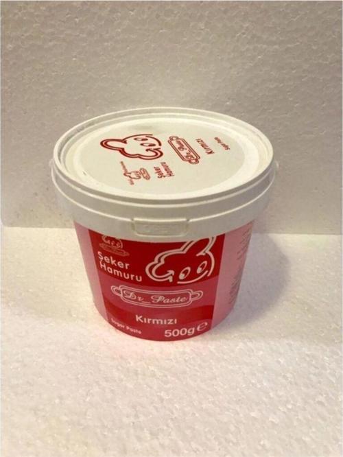 Kırmızı Şeker Hamuru 500 Gr
