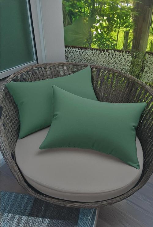 Modern ve Şık tasarımı Yastık Kılıfı Yeşil 50x70 Cm 