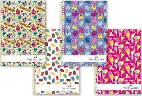 B5 100yp Asortili Spiralli Not Defteri Çizgili / C17