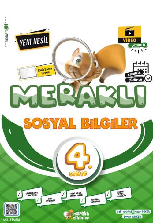 4.Sınıf Meraklı Zihinler Sosyal Bilgiler Yeni Nesil Soru Bankası