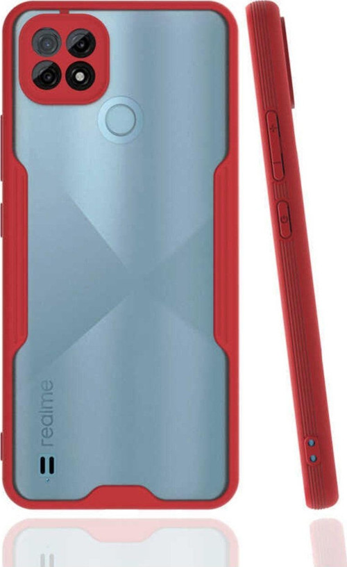 Realme C21 Kamera Korumalı Parfe Premium Silikon Kılıf