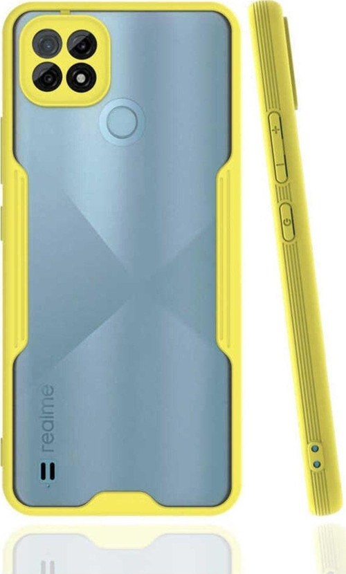 Realme C21 Kamera Korumalı Parfe Premium Silikon Kılıf