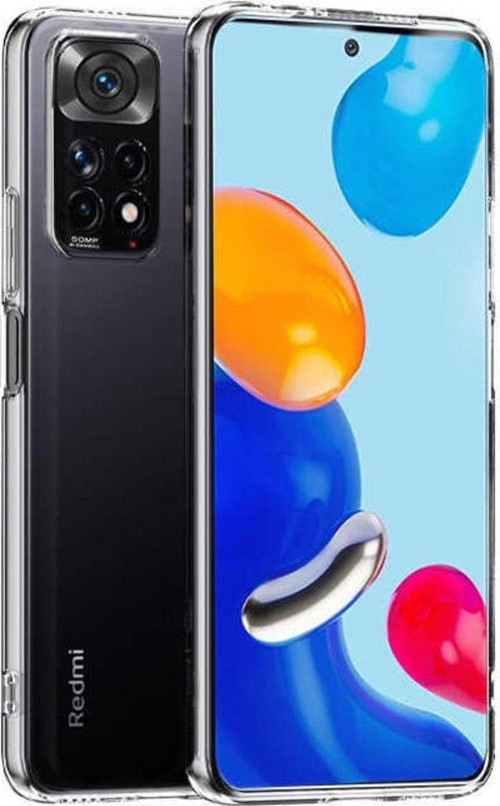 Redmi Note 11 Global Kamera Korumalı Şeffaf Sheer Premium Silikon Kılıf
