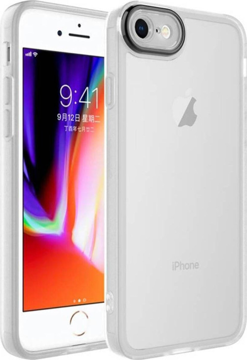 İphone Se 2020 Kılıf Kamera Korumalı Transparan Post Kapak