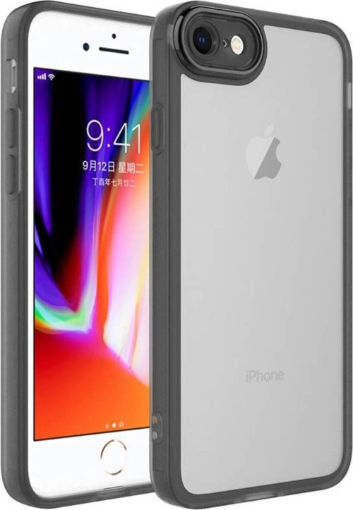İphone Se 2020 Kılıf Kamera Korumalı Transparan Post Kapak