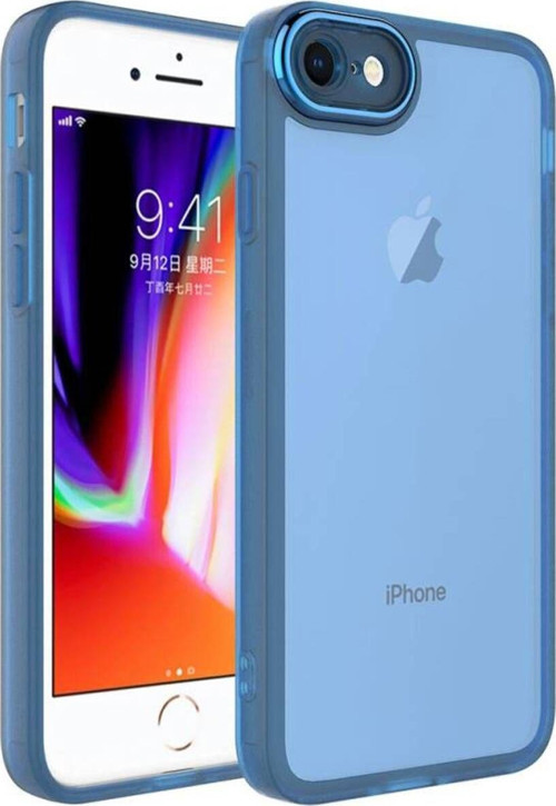 İphone Se 2020 Kılıf Kamera Korumalı Transparan Post Kapak
