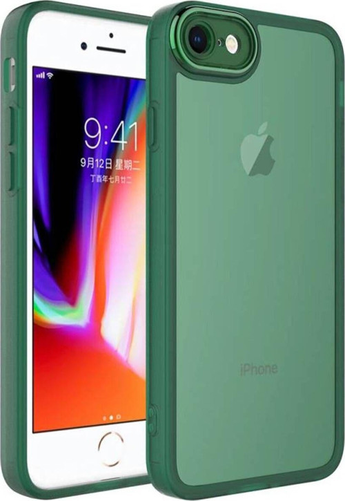İphone Se 2020 Kılıf Kamera Korumalı Transparan Post Kapak
