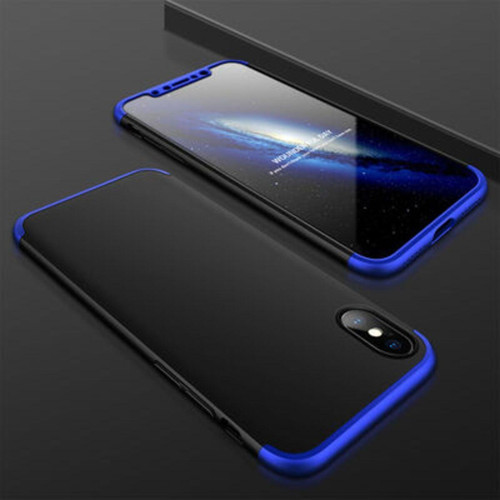 İphone Xs 3 Parçalı Tam Koruma Şık Astrea Premium Sert Kılıf