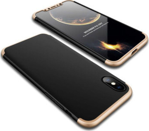 İphone Xs 3 Parçalı Tam Koruma Şık Astrea Premium Sert Kılıf