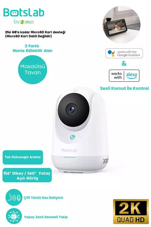 indoor Kamera 2C Pro C222 Beyaz