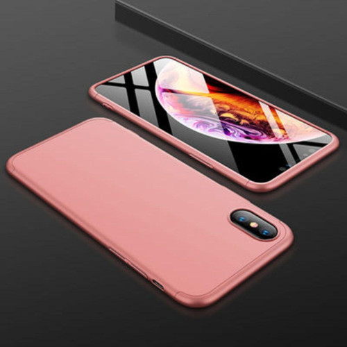 İphone Xs Max 3 Parçalı Tam Koruma Şık Astrea Premium Sert Kılıf