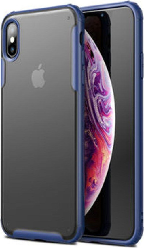 İphone Xs Sert Yapılı Ve Köşe Korumalı Arkası Buğulu Şık Volks Premium Kılıf