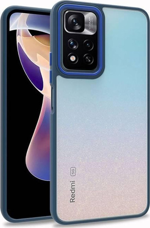 Poco M4 Pro 5G Şık Görünümlü Ve Arkası Şeffaf Flora Premium Kılıf