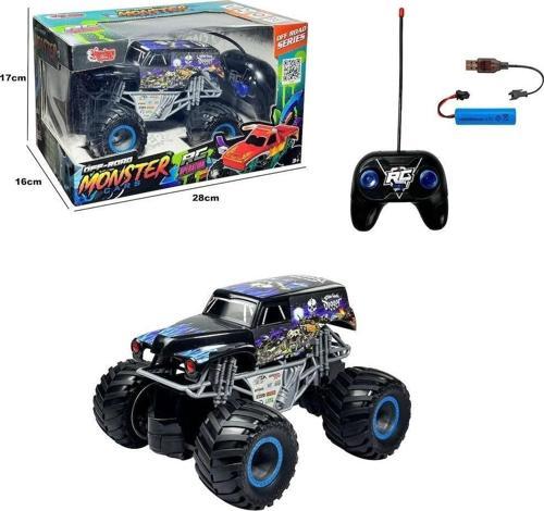 JY-1003-04-07-08 Kumandalı Full Fonksiyon Şarjlı Monster Jeep -Vardem