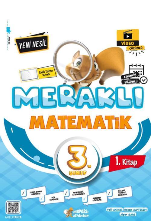 3.Sınıf Meraklı Zihinler Matematik 1-2 Yeni Nesil Soru Bankası