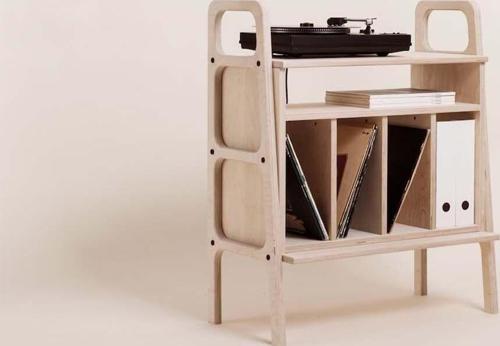 Resonate Masif Ahşap Kitaplık Ve Pikap Standı, 90X75, Cpt4647-75