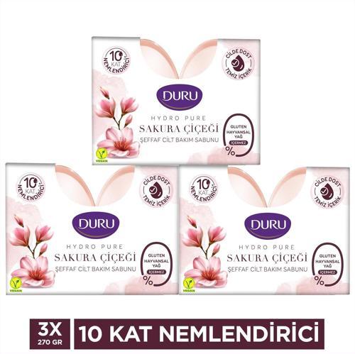 Hydro Pure Sakuraçiçeği 6 Adet Sabun 3X270 gr