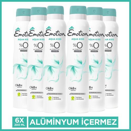 Aqua Kiss Deodorant 6x200 ml