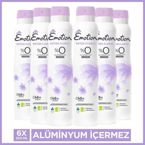 Detox Floral Deodorant 6x200 Ml