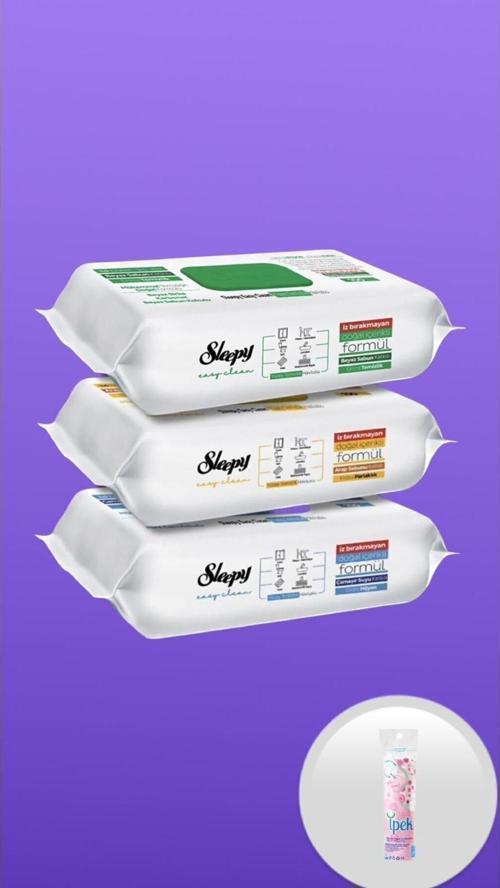 Easy Clean Yüzey Temizlik Havlusu 100 lü 3 Paket (300 YAPRAK) HEDİYELİ
