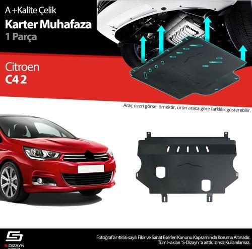 Citroen C4 Çelik Karter Muhafaza Koruma 2010-2020 A+ Kalite
