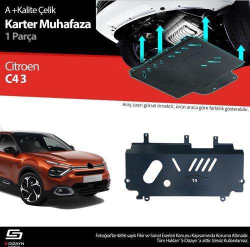 Citroen C4 Çelik Karter Muhafaza Koruma 2021 Üzeri A+ Kalite