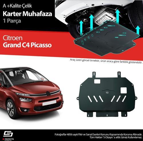 Citroen C4 G. Picasso Çelik Karter Muhafaza Koruma 2013-2020 A+ Kalite