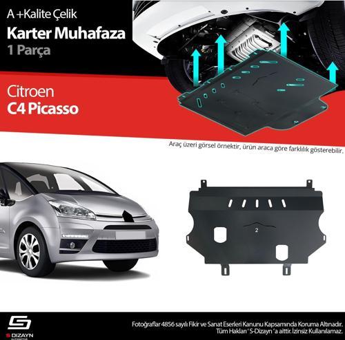 Citroen C4 Picasso Çelik Karter Muhafaza Koruma 2006-2013 A+ Kalite