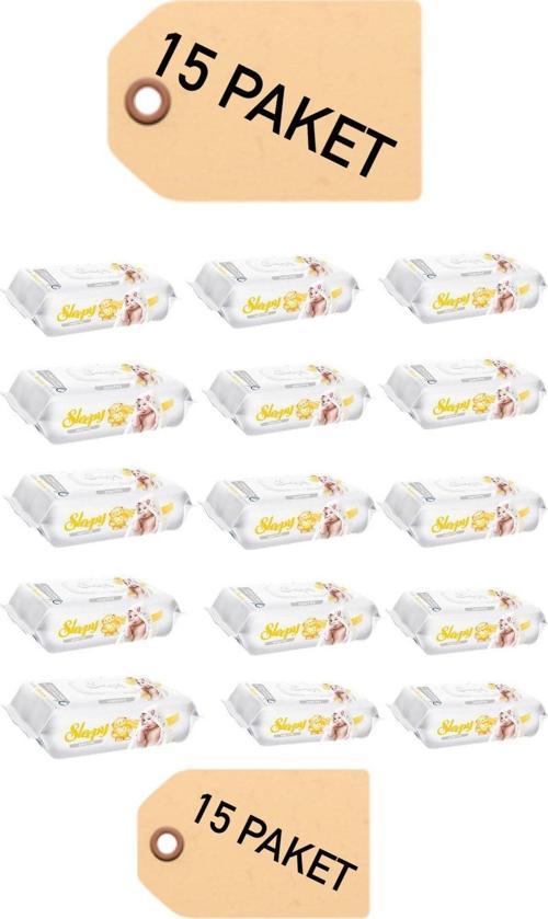 Sensitive 90 Yaprak 15'li Paket Islak Mendil & Havlu