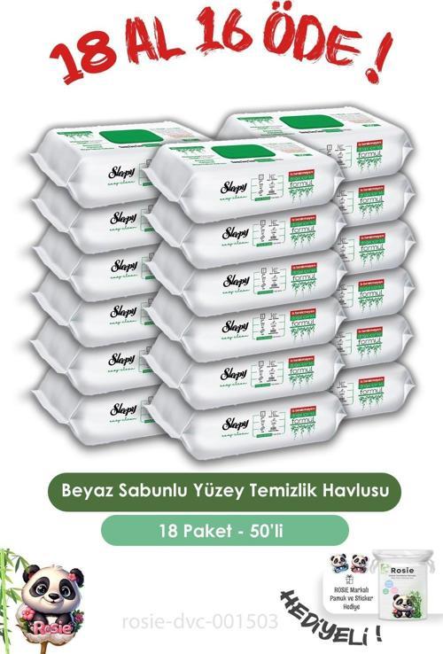 18 AL 16 ÖDE Easy Clean Yüzey Temizlik Havlusu 50' li  ve ROSIE