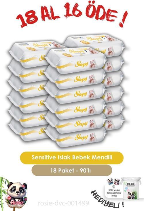 18 AL 16 ÖDE Sensitive Islak Mendil 90'lı ve ROSIE