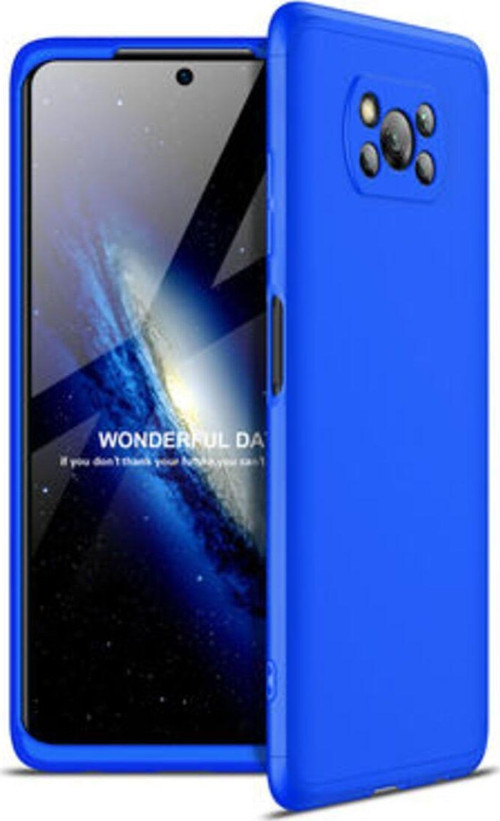 Poco X3 Pro 3 Parçalı Tam Koruma Şık Astrea Premium Sert Kılıf