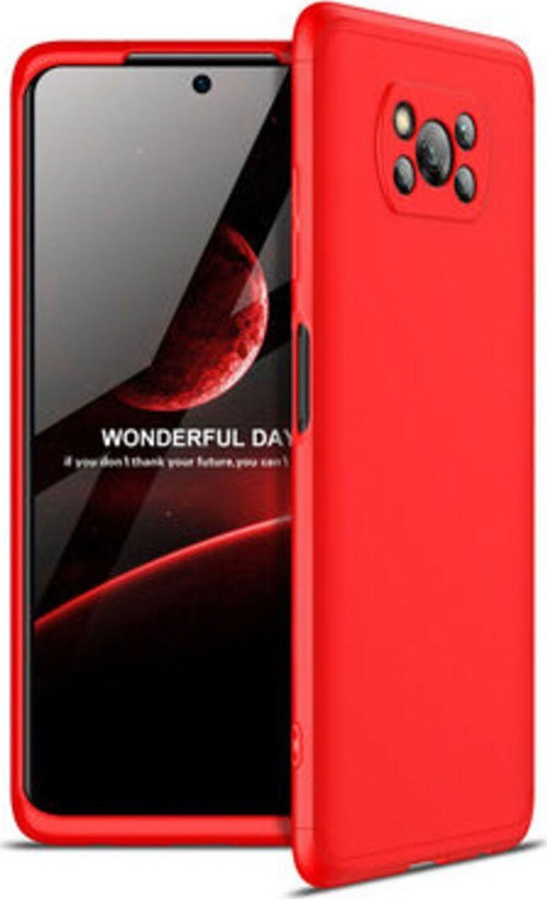 Poco X3 Pro 3 Parçalı Tam Koruma Şık Astrea Premium Sert Kılıf