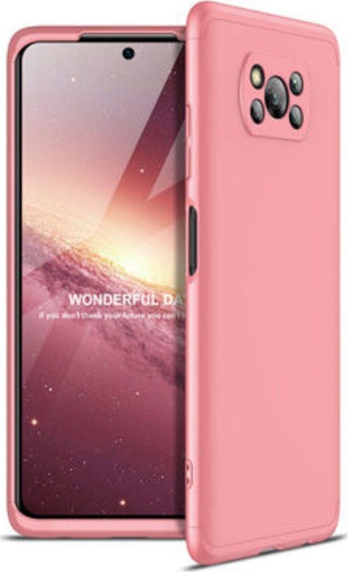 Poco X3 Pro 3 Parçalı Tam Koruma Şık Astrea Premium Sert Kılıf