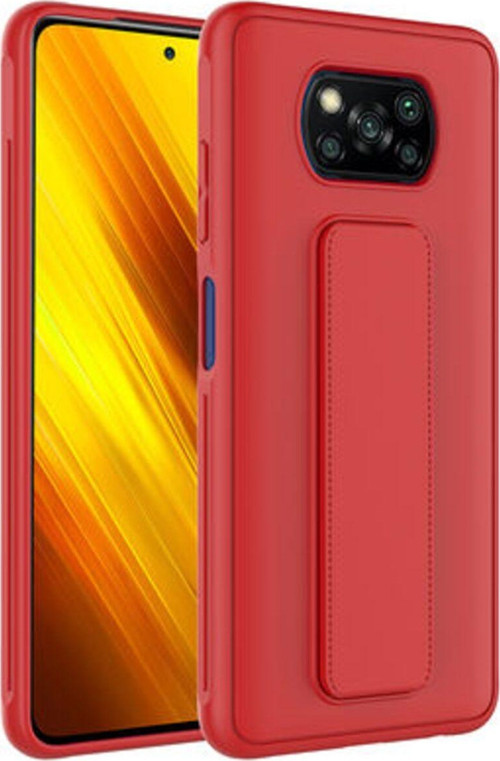 Poco X3 Kılıf Şık Ve Stantlı Qstand Premium Kapak