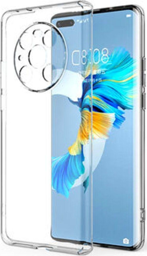 Huawei Mate 40 Pro Kamera Korumalı Şeffaf Sheer Premium Silikon Kılıf