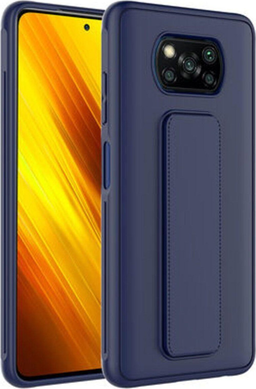 Poco X3 Kılıf Şık Ve Stantlı Qstand Premium Kapak
