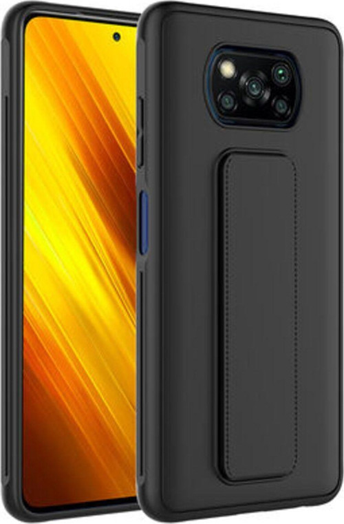 Poco X3 Kılıf Şık Ve Stantlı Qstand Premium Kapak