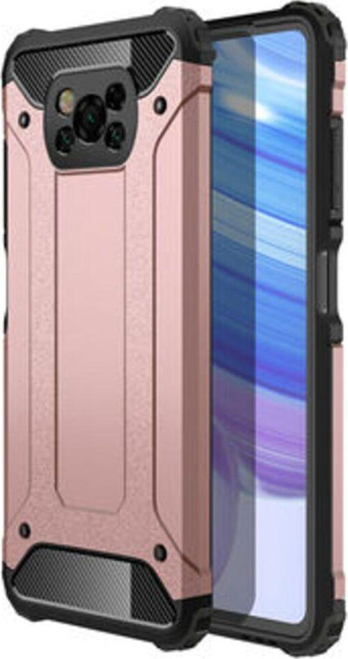 Poco X3 Pro Tam Koruma Sağlayan Çift Katmanlı Crash Premium Sert Silikon Kılıf