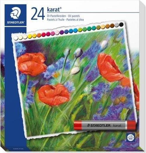 2420 C24 Karat Yağli Pastel Boya 24'Lü