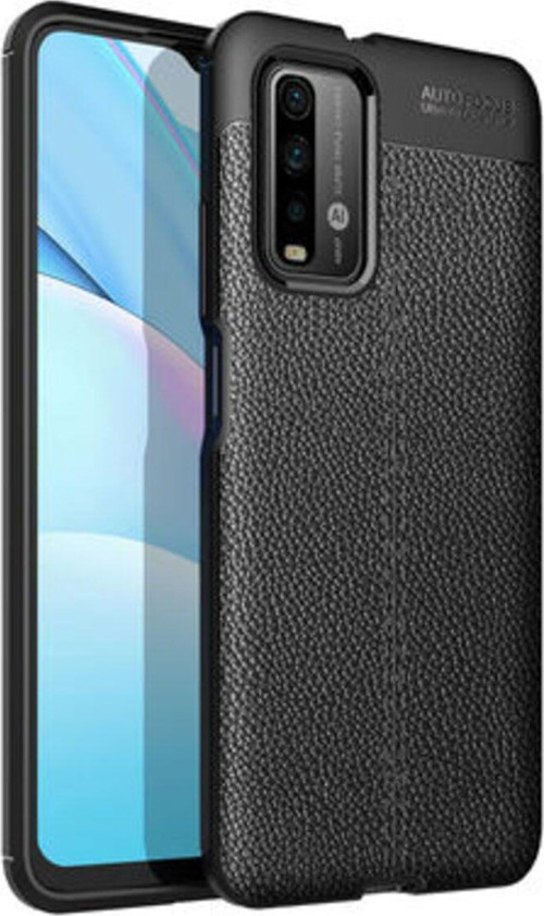 Redmi 9T Deri Desenli Yüksek Koruma Sağlayan Niss Premium Silikon Kılıf