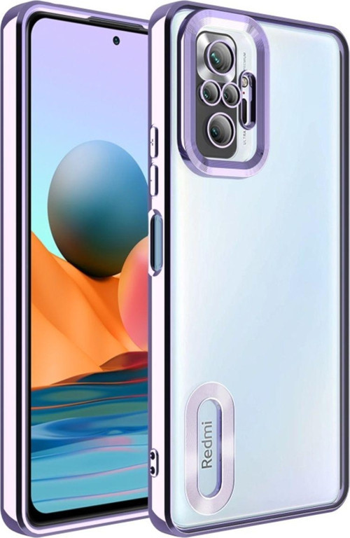 Redmi Note 10 Pro Şık Tasarımlı Ve Parlak Omega Premium Silikon Kılıf