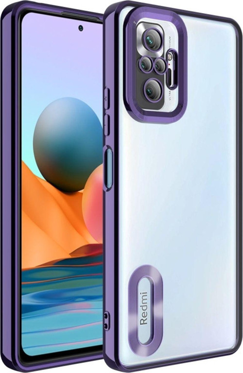 Redmi Note 10 Pro Şık Tasarımlı Ve Parlak Omega Premium Silikon Kılıf