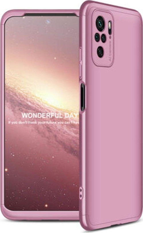Redmi Note 10 3 Parçalı Tam Koruma Şık Astrea Premium Sert Kılıf